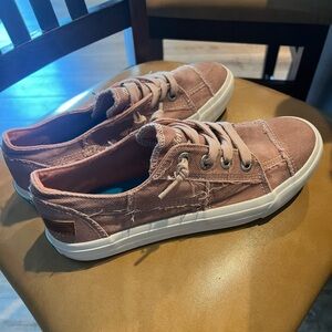 Pink Canvas Sneakers